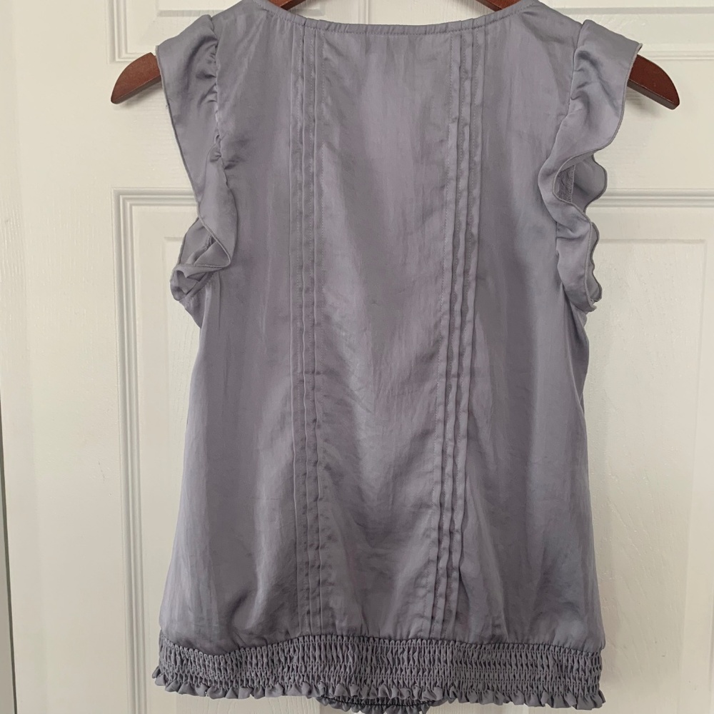 Express Ruffle Top with Banded Bottom - Picture 3 of 6